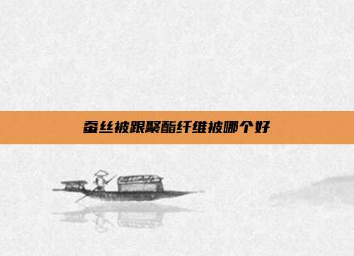 蚕丝被跟聚酯纤维被哪个好