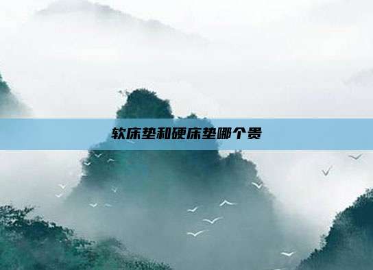 软床垫和硬床垫哪个贵